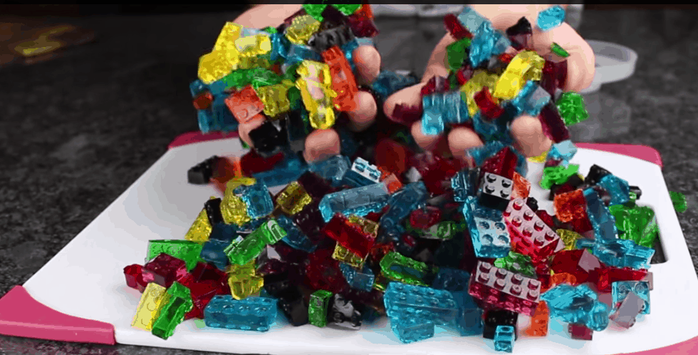 Smakowite żelki w kształcie klocków LEGO! Smakowite żelki w kształcie klocków LEGO!